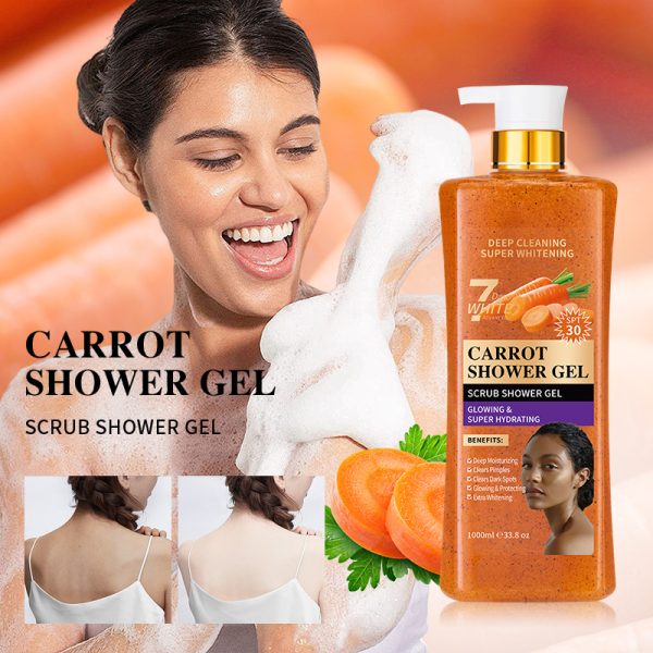 Shower Gel 1000ml 7-Day Super Whitening & Exfoliating Body Wash Bulk Wholesale Supplier 6