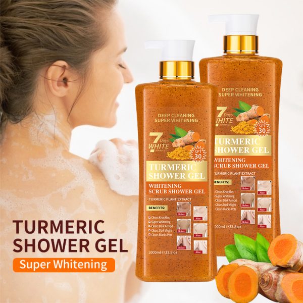 Shower Gel 1000ml 7-Day Super Whitening & Exfoliating Body Wash Bulk Wholesale Supplier 8