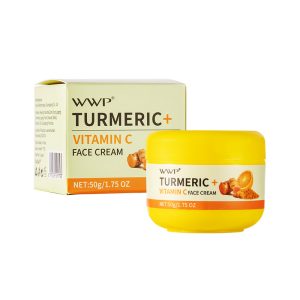WWP Turmeric + Vitamin C Face Cream | Powerful Brightening & Dark Spot Solution | Private Label Factory Direct