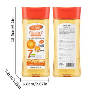 Vitamin C Glow Body Oil - Anti-Aging & Skin Firming Solution (Private Label Available) - 200ml