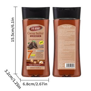 Cocoa Butter Glow Body Oil - Deep Nourishing & Repairing (Private Label Available) - 200ml