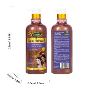Customizable Alpha Arbutin & Niacinamide Shower Bath - Private Label Available