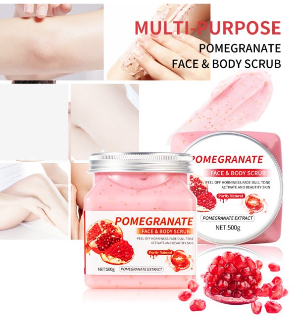 500g_Natural_Red_Pomegranate_Facial_Body_Scrub_Anti-Oxidation_Moisturizing_Exfoliator.jpg 500g_Natural_Red_Pomegranate_Facial_Body_Scrub_Anti-Oxidation_Moisturizing_Exfoliator.jpg