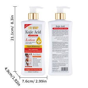 DR·WWP Kojic Acid Whitening Body Lotion 500ml - Skin Lightening & Dark Spot Corrector