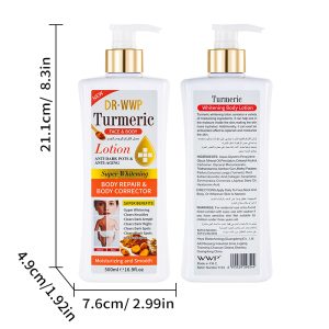 DR·WWP Turmeric Whitening Body Lotion 500ml - Brightening & Dark Spot Corrector