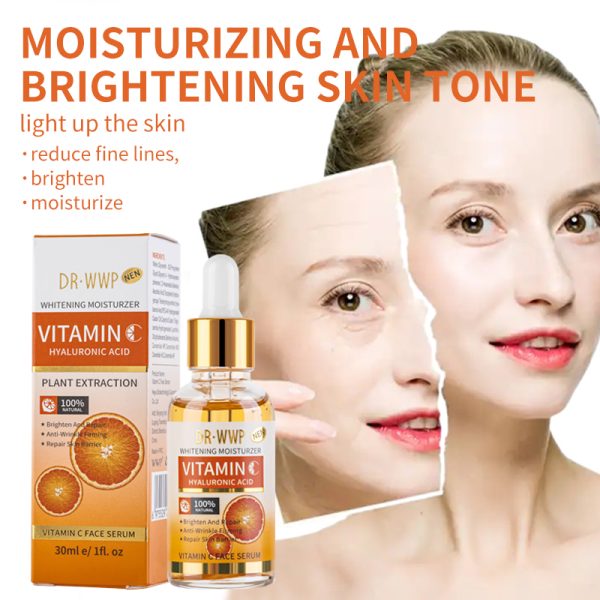 Wholesale Vitamin C and Hyaluronic Acid Face Serum from China Factory