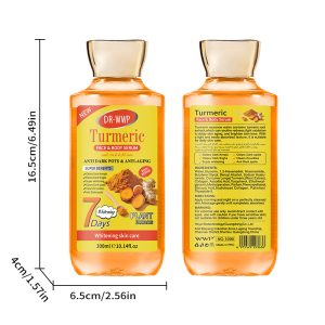 DR.WWP Turmeric Face & Body Serum 300ml - Anti Dark Pots & 7 Days Whitening