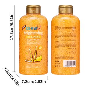 DR·WWP AHA Whitening Shower Gel Brightening Exfoliating Body Wash 500ml