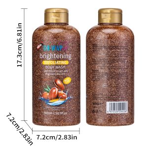 DR·WWP Argan Oil Shower Gel Brightening Exfoliating Body Wash 500ml
