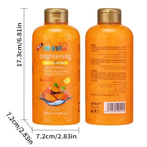 DR·WWP Turmeric Shower Gel Brightening Exfoliating Body Wash 500ml