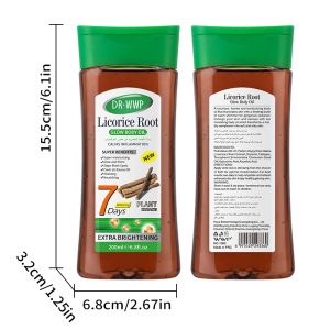 Licorice Root Glow Body Oil for 7 Days Extra Brightening & Dark Spot Removal (200ml)