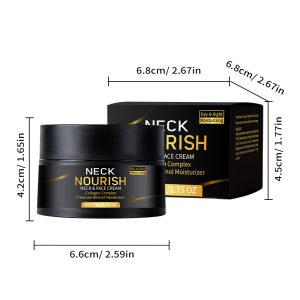 Retinol Neck and Face Cream for Wrinkles & Firming - Collagen Complex Anti-Aging Moisturizer (50g/1.75oz)