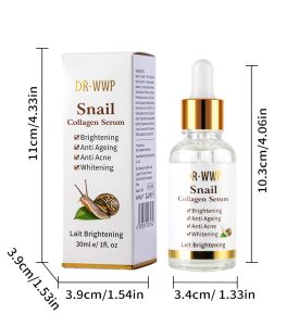 Wholesale Snail Collagen Face Serum - 30ml Anti-Acne & Brightening Formula