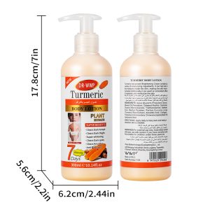 DR·WWP Turmeric Body Lotion - 7 Days Fast Whitening for Dark Spots & Knuckles - 300ml Wholesale