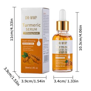 DR·WWP Turmeric Whitening Serum 30ml | OEM Available Natural Brightening Facial Essence