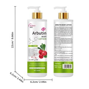 Alpha Arbutin Collagen Body Lotion 500ml | Skin Brightening & Hydrating Moisturizer