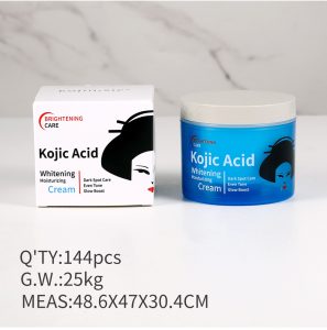 Kojic Acid Whitening Cream, Dark Spot Care Even Tone Glow Boost Moisturizing Face Cream 125ml